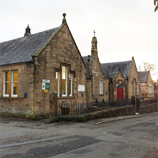 External view of the Braeport Centre in the centre of historic Dunblane
