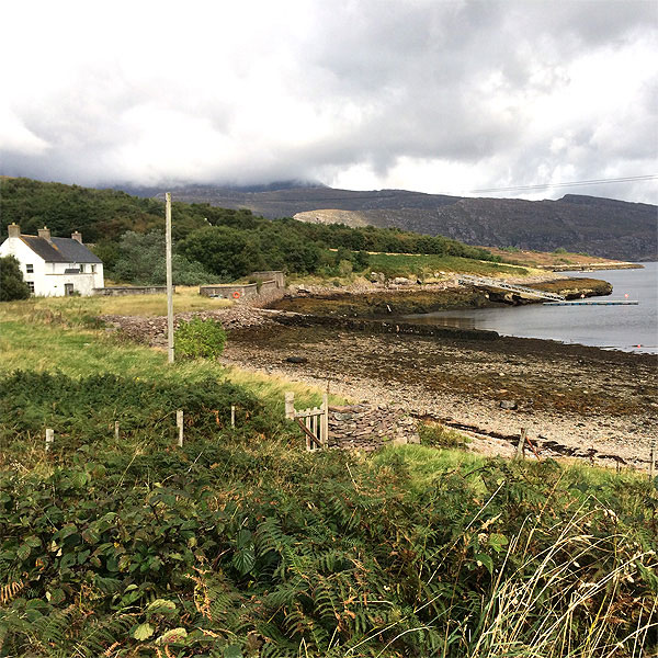 View of the bay on Isle Martin